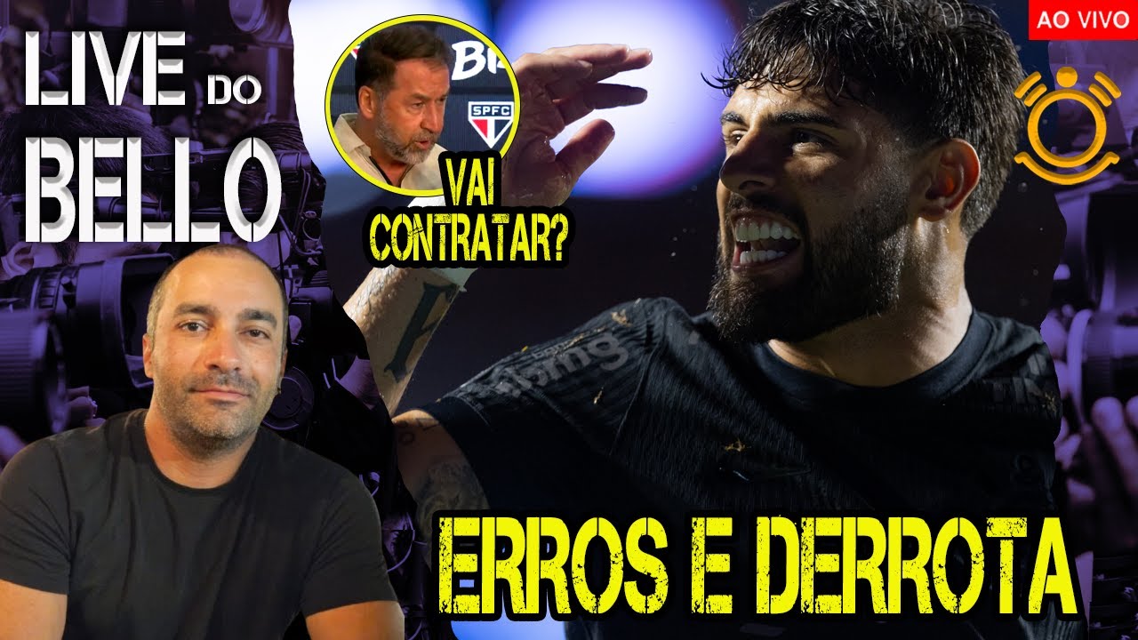 CORINTHIANS comete erros infantis e PERDE CLÁSSICO para o SÃO PAULO