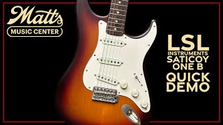 Video thumbnail for Matt's Music Center - LSL Instruments Saticoy One B - Chris Bryant by Matt's Music Center