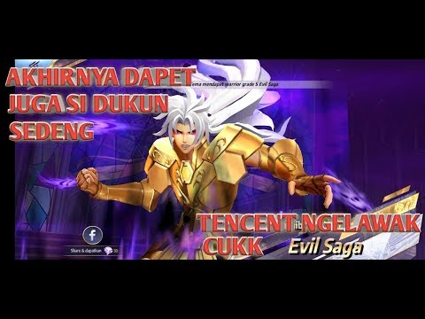 AKHIRNYA LENGKAP JUGA KOLEKSI GUA, GACHA DAPETIN EVIL SAGA - SAINT SEIYA WAKENING
