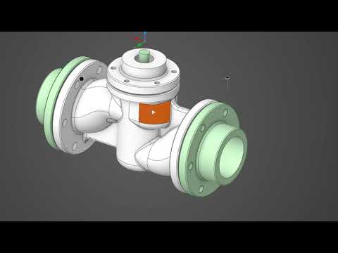 Ansys Discovery: Part 1 of setting up a Structural Simulation on a flow control valve