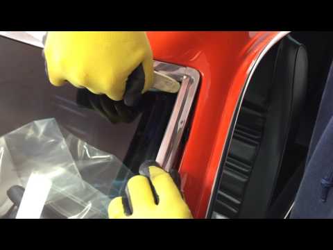 Classic Mustang Windshield Trim Installation