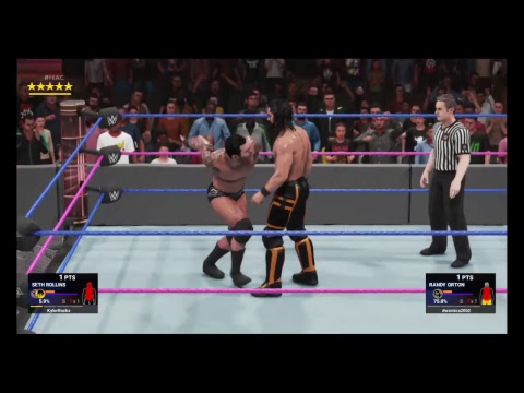 XWF Randy Orton vs Seth Rollins
