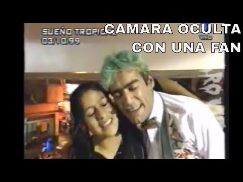 El Potro Rodrigo camara oculta a una fan (1999)
