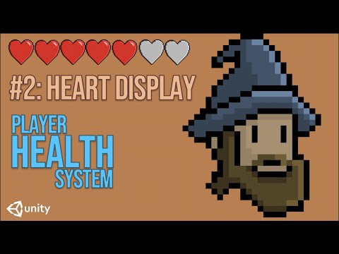 Player Health System #2: Heart Display UI (Unity Tutorial)