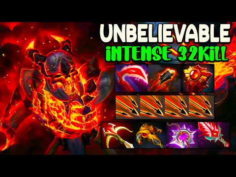 UNBELIEVABLE  INTENSE 32 KILL - UNSTOPPABLE CARRY CLINKZ - ULTRA INSANE TEAM FIGHT - DOTA 2 GAMEPLAY
