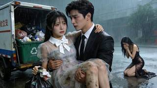 女人被丟在垃圾堆中生下女兒，靠撿垃圾養家，沒想到女兒被富家孩子欺負，總裁發現跪求的女孩竟是親生女兒，瞬間崩潰！#短劇 #爽文 #逆襲 #女頻#出轨