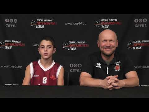 CEYBL U14 - Press conference, 4.11.2023, Thuringia Select Team - BBA Komárno
