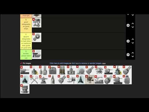 A World of Warships Tierlist: Leg-mods (Unique Upgrades)