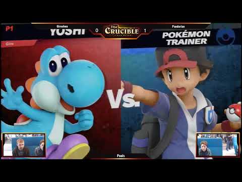 The Crucible - Pandarian (Pokemon Trainer) vs Girochen (Yoshi) - Smash Ultimate (Pools)