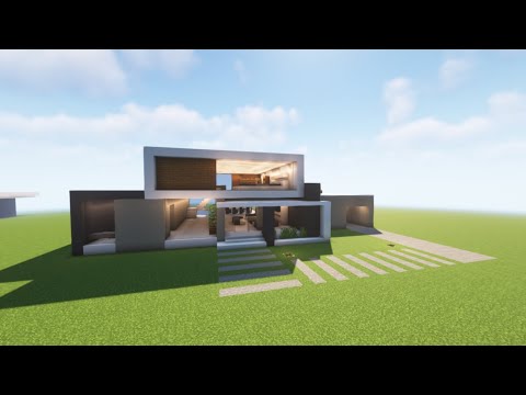 Insane Modern Vacation House Build in Minecraft! 😱