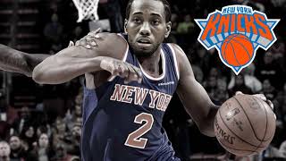 KAWHI LEONARD TO THE KNICKS?