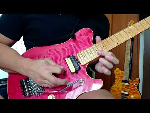 Ernie Ball MUSICMAN Eddie Van Halen Signature 1992 - Trans Pink / EVH image 22