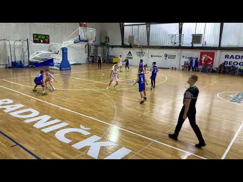 BKK Radnički : KK Torlak, 22:61, regionalna liga U12