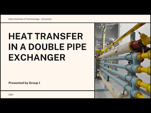 HEAT TRANSFER IN A DOUBLE PIPE EXCHANGER