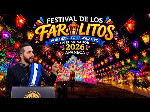 FESTIVAL DE LOS FAROLITOS APANECA EL SALVADOR 2026 