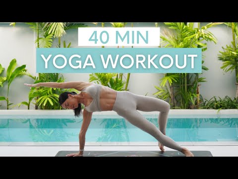 40 MIN YOGA WORKOUT || Full Body Yoga Flow For Strength & Flexibility