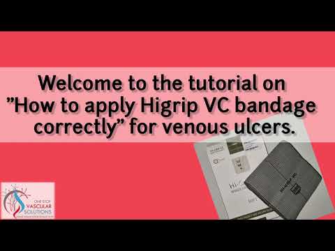 How to Apply a Hi-Grip VC Bandage correctly