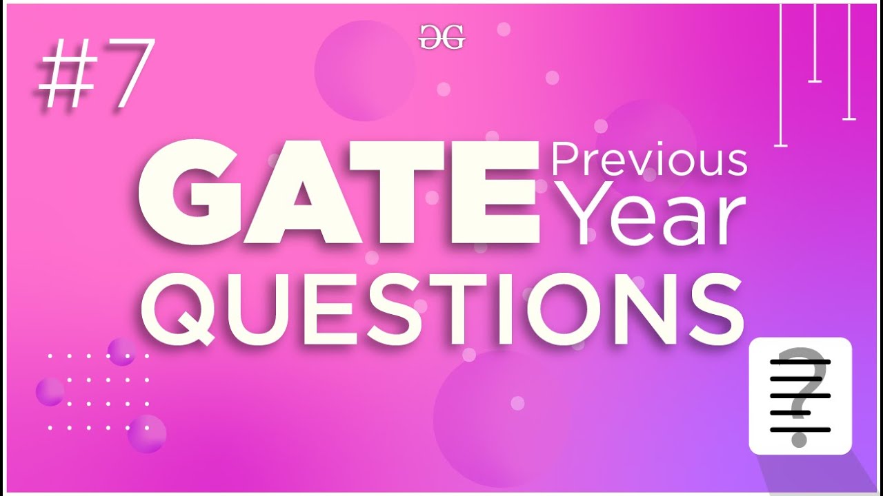 GATE PYQ-7 | GATE2016 | Recursion | GeeksforGeeks