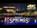 Walking Disney Springs At Night In Disney World Florida