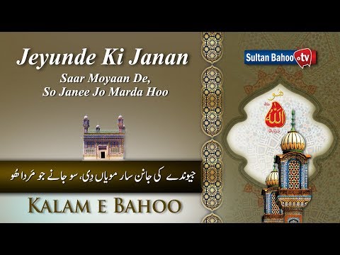 Kalam e Bahoo | Jeyunde Ki Janan Saar Moyaan De | (64/201)