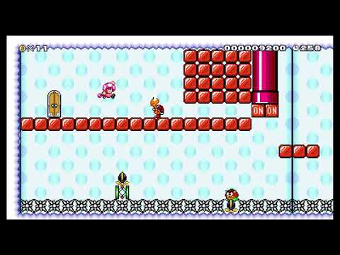 Super Switch Palace Panic by Donkeymint - Super Mario Maker 2