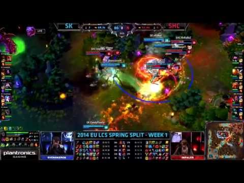 Final clash SK vs SHC - Amazing AoE synergy