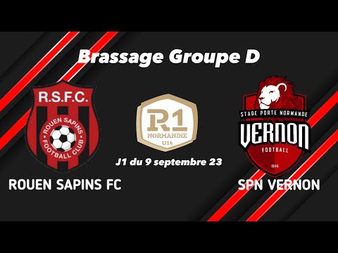 1ere journée de brassage U14 Groupe D, le 9/9/23, ROUEN SAPINS FC - SPN VERNON