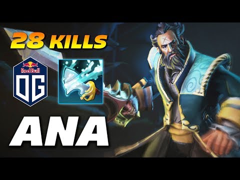 ANA Kunkka 28 FRAGS Tidebringer | Dota 2 Pro Gameplay