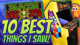 Top 10 Things I Saw at the Zapcon 2022 Arcade & Pinball Convention!