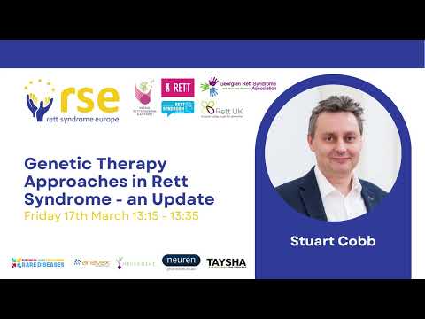 "Genetic Therapy Approaches in Rett Syndrome - an Update" ~ Stuart Cobb [ENG SUBS]