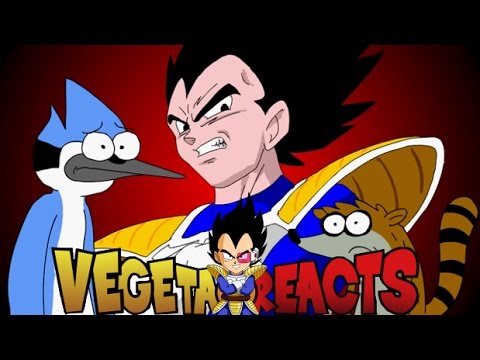 Vegeta Reacts To REGULAR SHOW vs DRAGONBALL Z