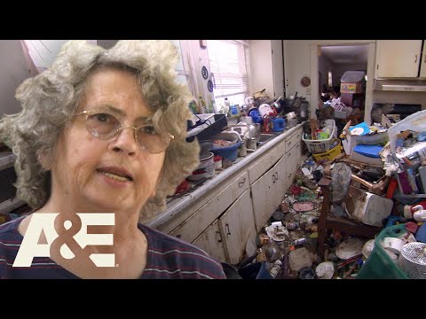 Hoarders: Tempers RAGE When Hoarder is Confronted With Reality | A&E