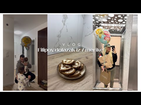 VLOG I Filipov dolazak u Srbiju, izgubljena kutija, novi ormari