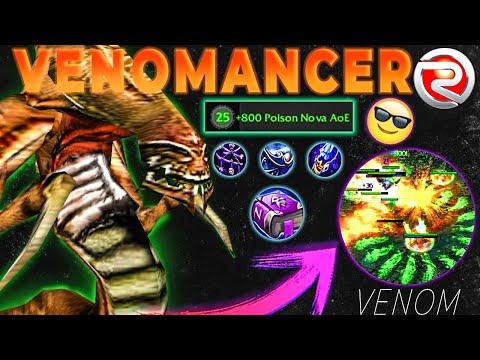 VENOMANCER DOTA 1 CON VEIL OF DISCORD FULL DAÑO MAGICO 🙂 | REPLAY RGC