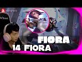 🔴 14 Fiora vs Teemo - 14Fiora Fiora Guide - KR Challenger 1000 LP