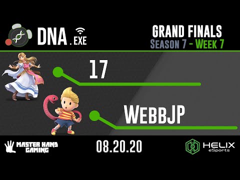 DNA.EXE S7:W7 - 17 (Zelda) Vs. WebbJP (Lucas, Zero Suit Samus) - Grand Finals