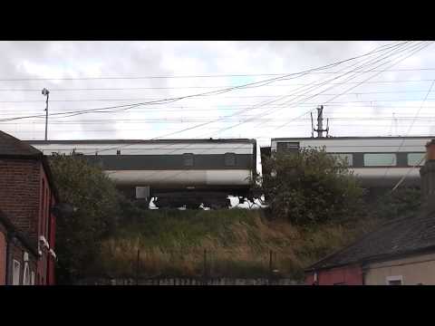 Irish Rail class 201 (207) + Mk3 Enterprise - Bessborough Avenue, Dublin.