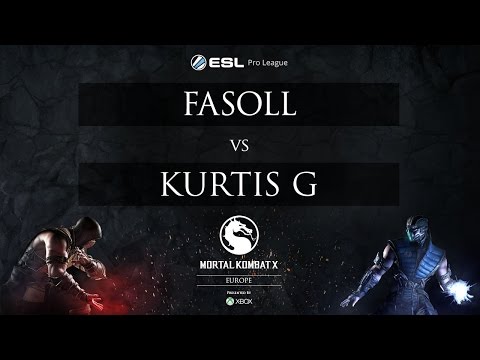 MKX - FASOLL vs. Kurtis G - ESL Pro League 2015 - EU Week 3 - Quarterfinals