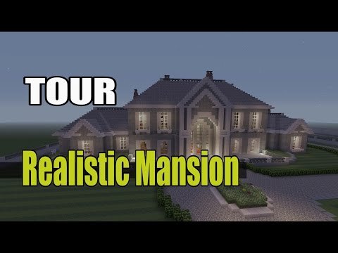 Minecraft Realistic Mansion Tour