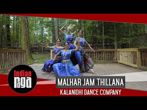 Malhar Jam Thillana | Kuchipudi Dance | IndianRaga Group Fellowship