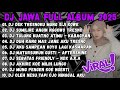 DJ JAWA TERBARU 2025 FULL BASS DJ DEK TRESNOKU MUNG SIJI KOE DJ AKU CAH KERJO FULL ALBUM FULL JAWA