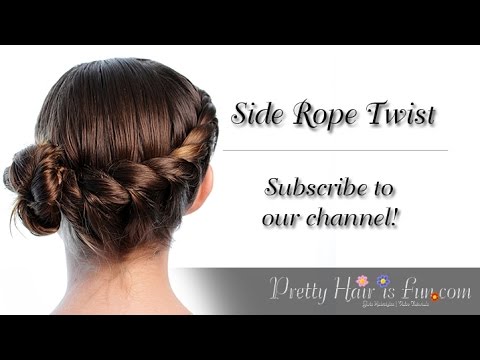 Easy lace braid - the side swept hairstyle tutorial - Hair Romance