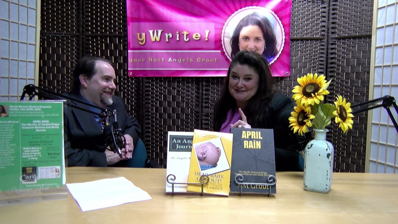E59: Angela Grout Special Interview by @yWrite Guest Host Michael McMahon