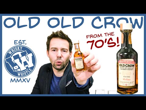 Old Crow Kentucky Straight Bourbon Whisky Review (1970’s bottle) 🥃 Whisky Whistle 239