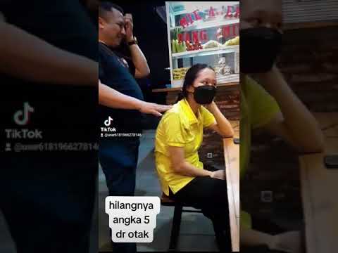 Antoni hipnotis, angka 5 hilang dr kepala.