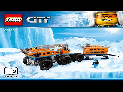 🚧 LEGO instructions 🚧 City 🚧 60195 🚧 Arctic Mobile Exploration Base 🚧 (Book 3) 🚧