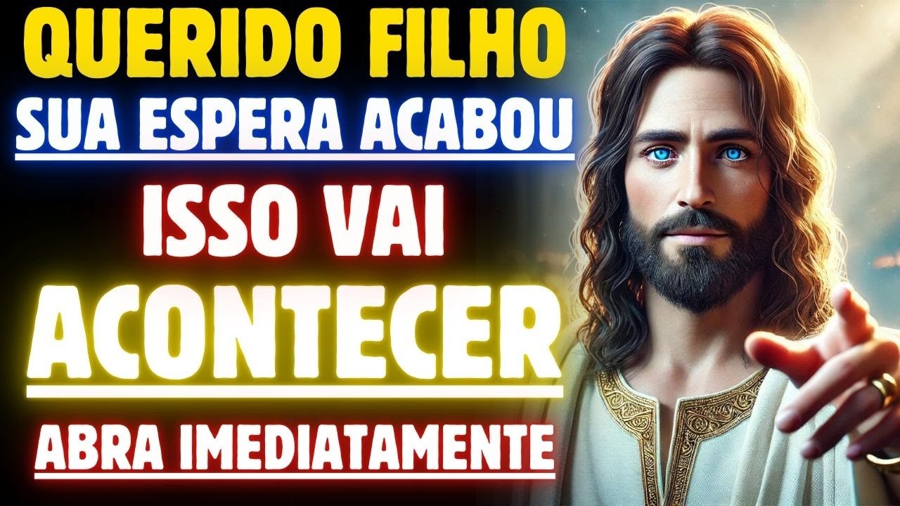 DEUS DIZ: ISSO VAI ACONTECER A QUALQUER MOMENTO! RECEBA ESSA REVELAÇÃO