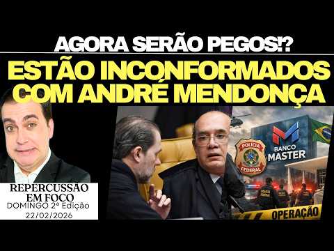 OUTRAGED! "WE WILL BE CAUGHT!!!" They are desperate, Mendonça calls Federal Police meeting, Maste...