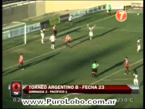 www.PuroLobo.com.ar: Gimnasia 2 - Pacífico 1 - Fecha 23 - Argentino B 2012/13