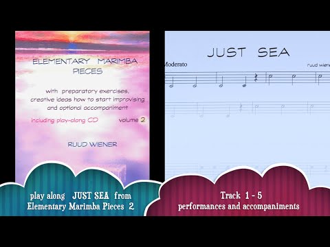 PLAY ALONG  Just Sea from Elementary Marimba Pieces vol 2